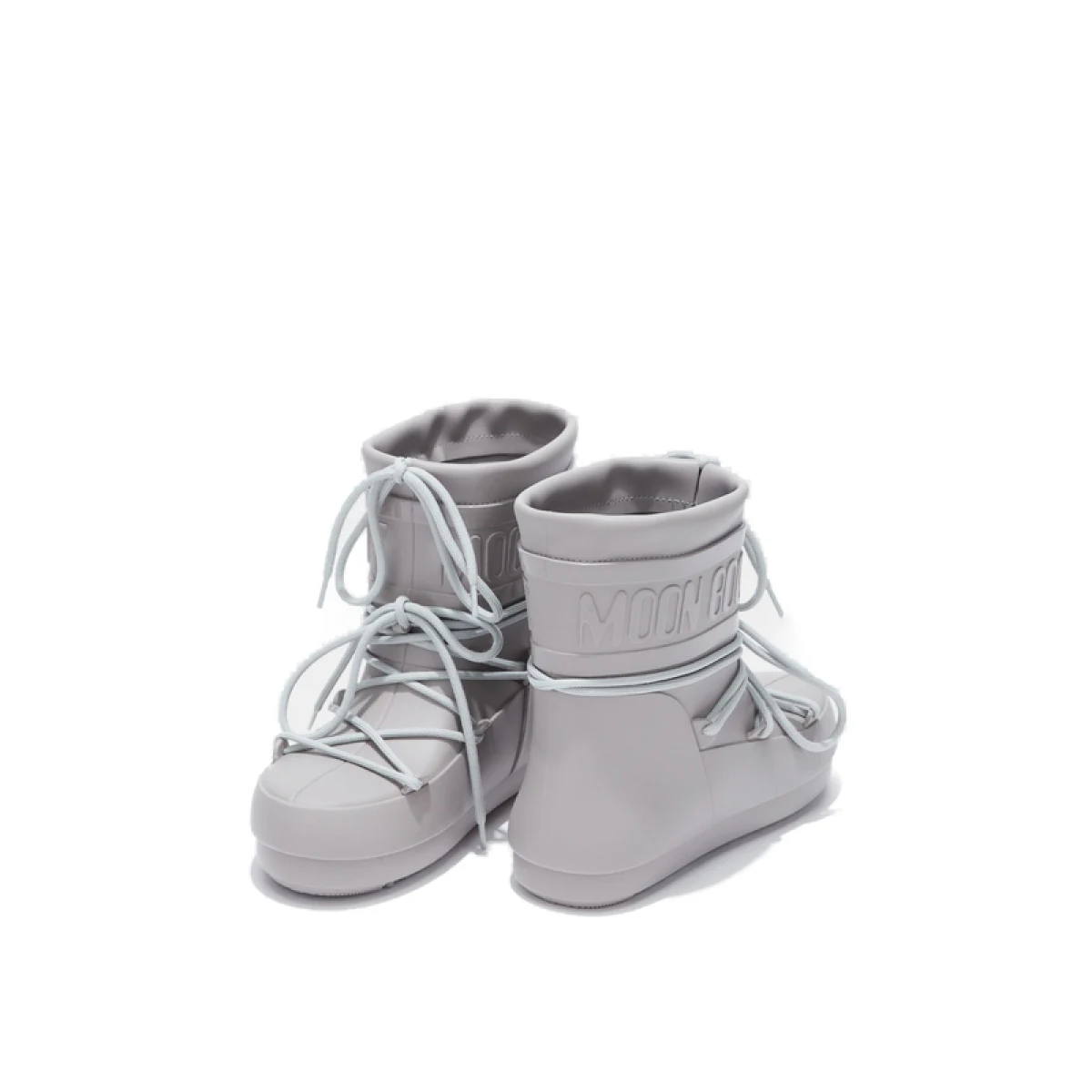 Dámske gumáky MOON BOOT RAIN BOOTS LOW, 001 grey · záber 3