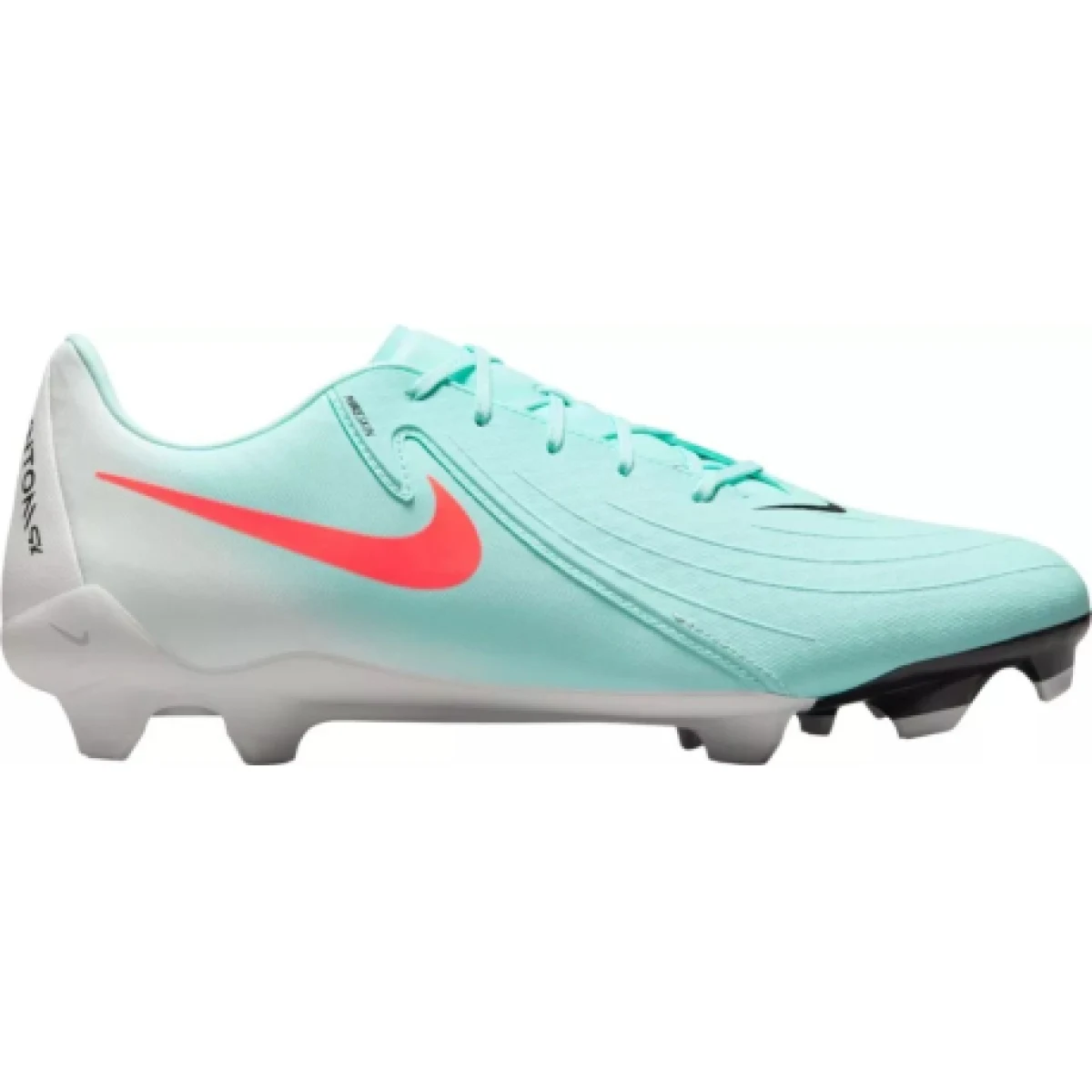 Pánske futbalové kopačky outdoorové NIKE Phantom GX 2 Academy M FG mint off-noir atomic red · záber 1
