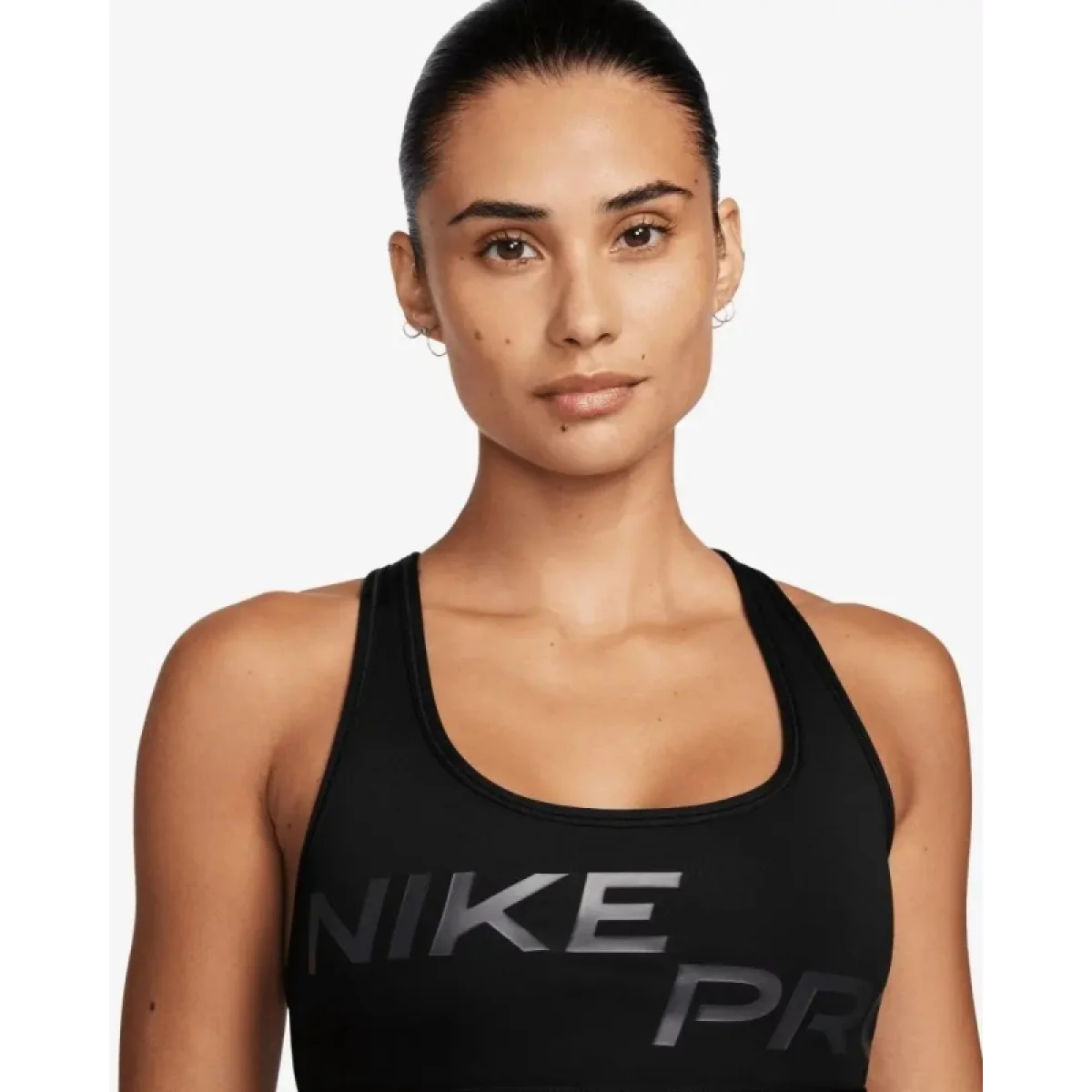 Dámska tréningová športová podprsenka NIKE PRO W DF SWSH LGT SPT GRX BRA-FN2749-010-black · záber 4
