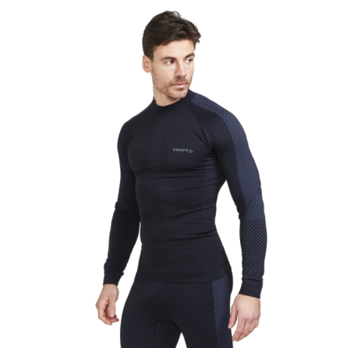Pánske termo tričko s dlhým rukávom CRAFT ADV WARM INTENSITY LS M-999000-Black · záber 1