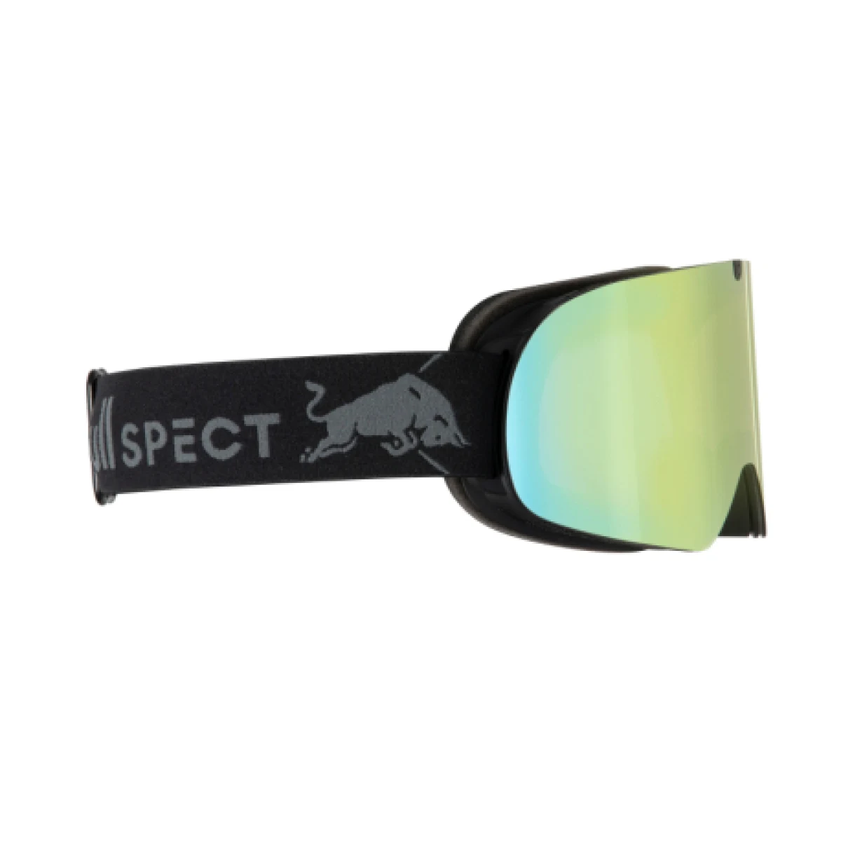 Lyžiarske okuliare RED BULL SPECT SOAR-13YE2, black yellow snow - grey with yellow mirror, cat.S 2 · záber 1