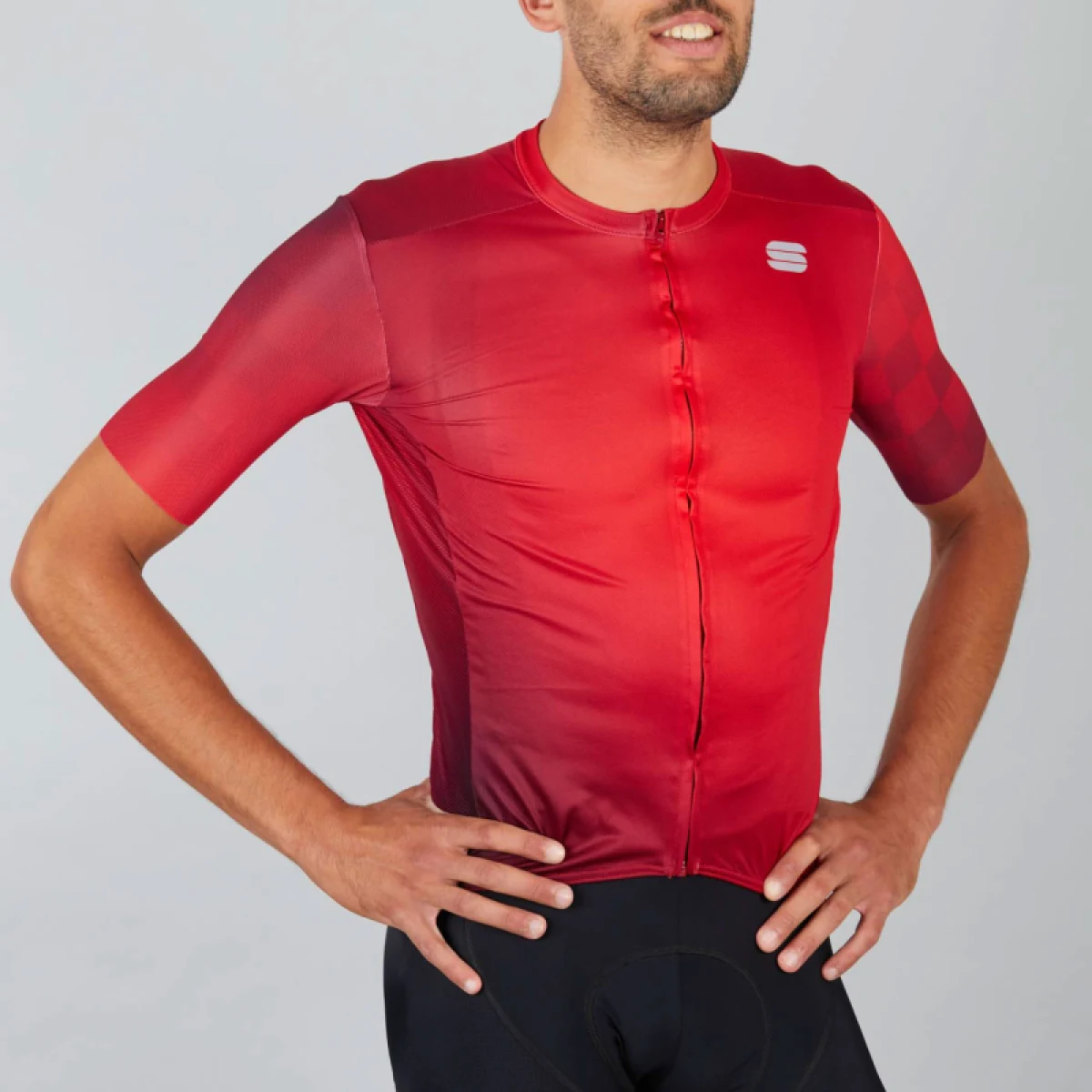 Pánsky cyklistický dres s krátkym rukávom SPORTFUL Rocket jersey, red · záber 4