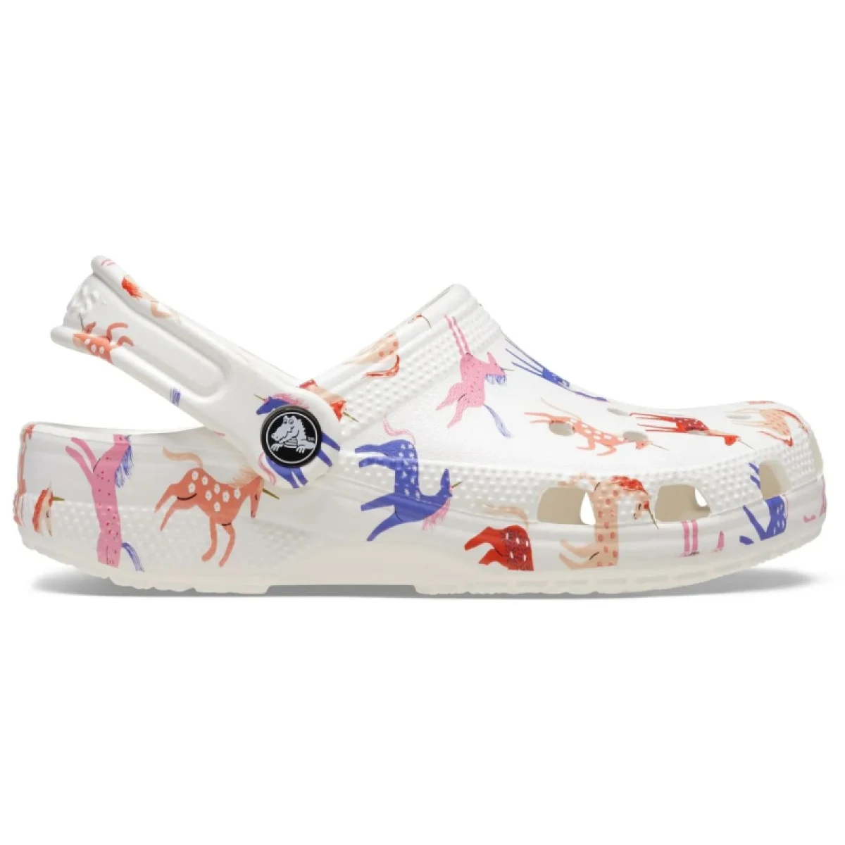 Dievčenské kroksy (rekreačná obuv) CROCS Classic Character Print Clog T unicorn · záber 2