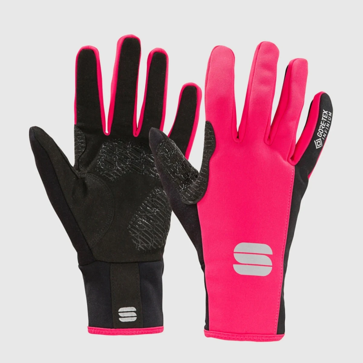 Dámske cyklistické rukavice SPORTFUL Ws essential 2 woman gloves, raspberry black · záber 2