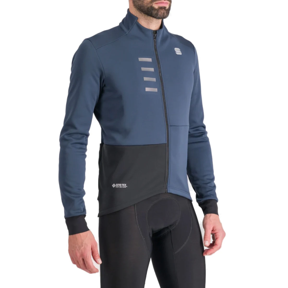 Pánska cyklistická bunda SPORTFUL Tempo jacket, galaxy blue · záber 2