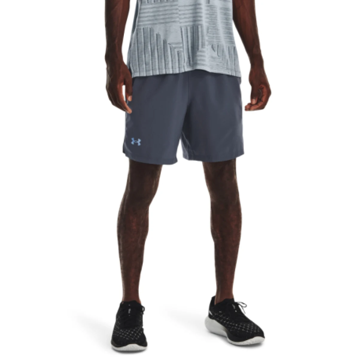 Pánske bežecké kraťasy UNDER ARMOUR UA LAUNCH 7 inch 2-IN-1 SHORT-GRY · záber 1