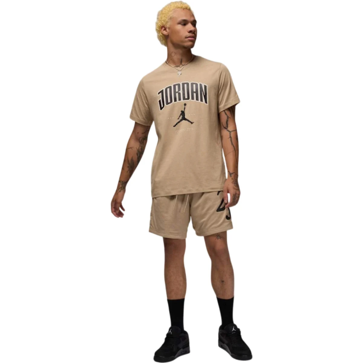 Pánske tričko s krátkym rukávom NIKE JORDAN M J CITY 88 SS CREW · záber 4