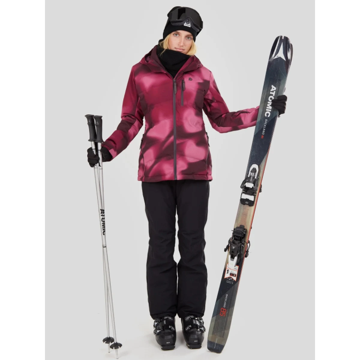 Dámska lyžiarska bunda FUNDANGO Pumila Padded Jacket-361-orchid · záber 5