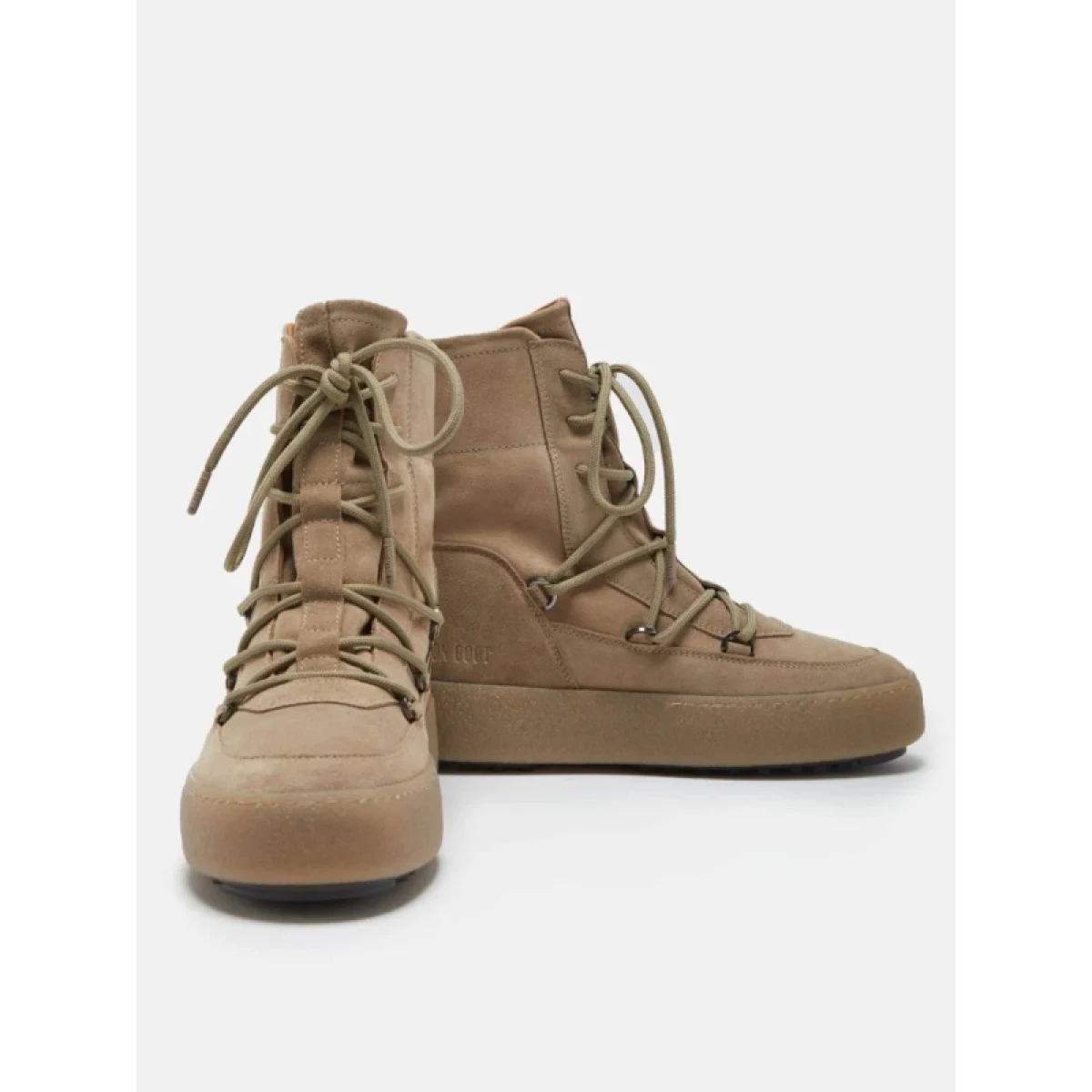 Pánske vysoké zimné topánky MOON BOOT MTRACK LACE SUEDE, 002 sand · záber 3