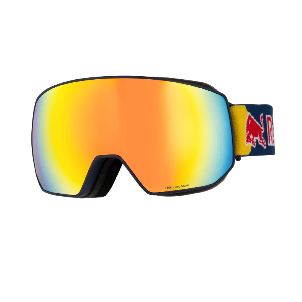 Lyžiarske okuliare RED BULL SPECT FINK-01RE2, blue brown with red mirror · záber 2