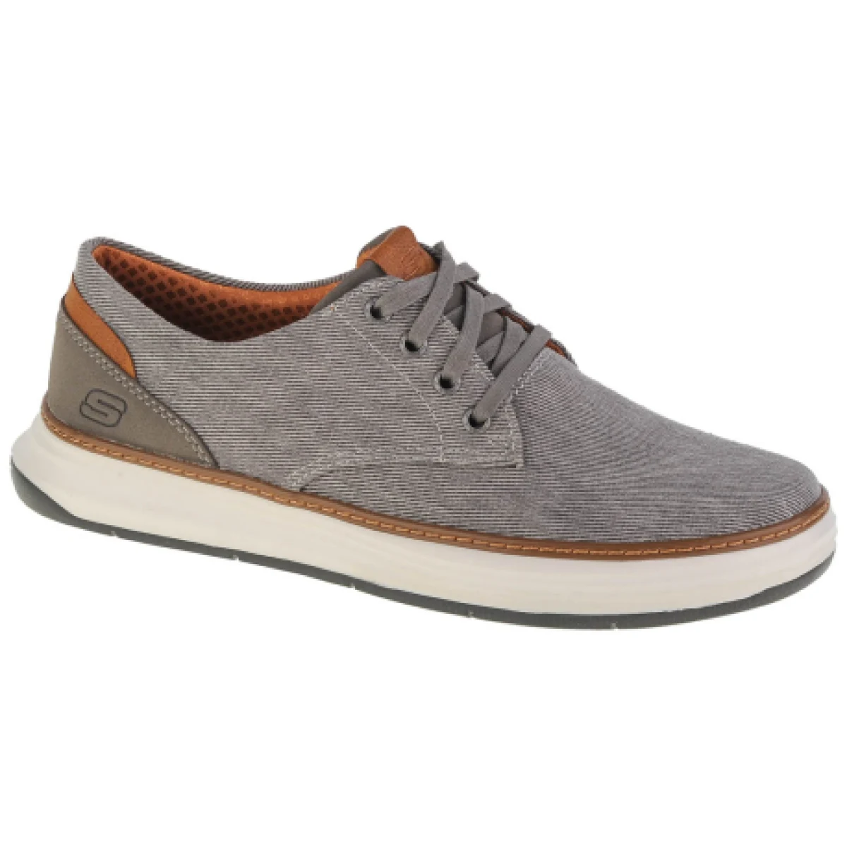 Pánska rekreačná obuv SKECHERS Moreno Ederson M taupe · záber 1