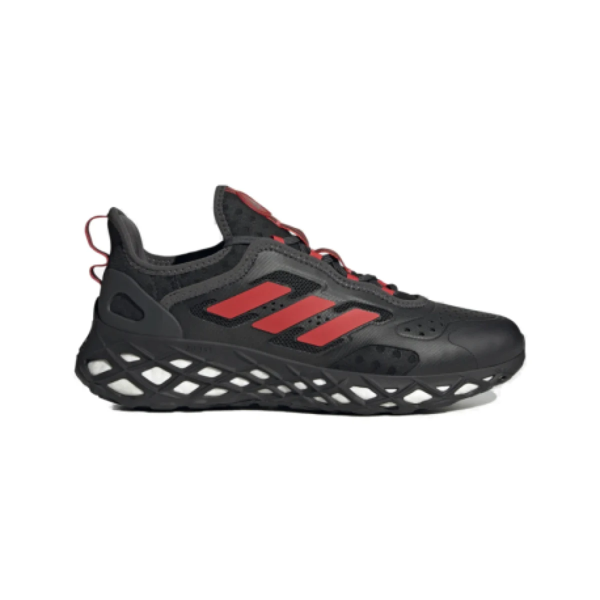 Pánska rekreačná obuv ADIDAS Web Boost core black red carbon · záber 1