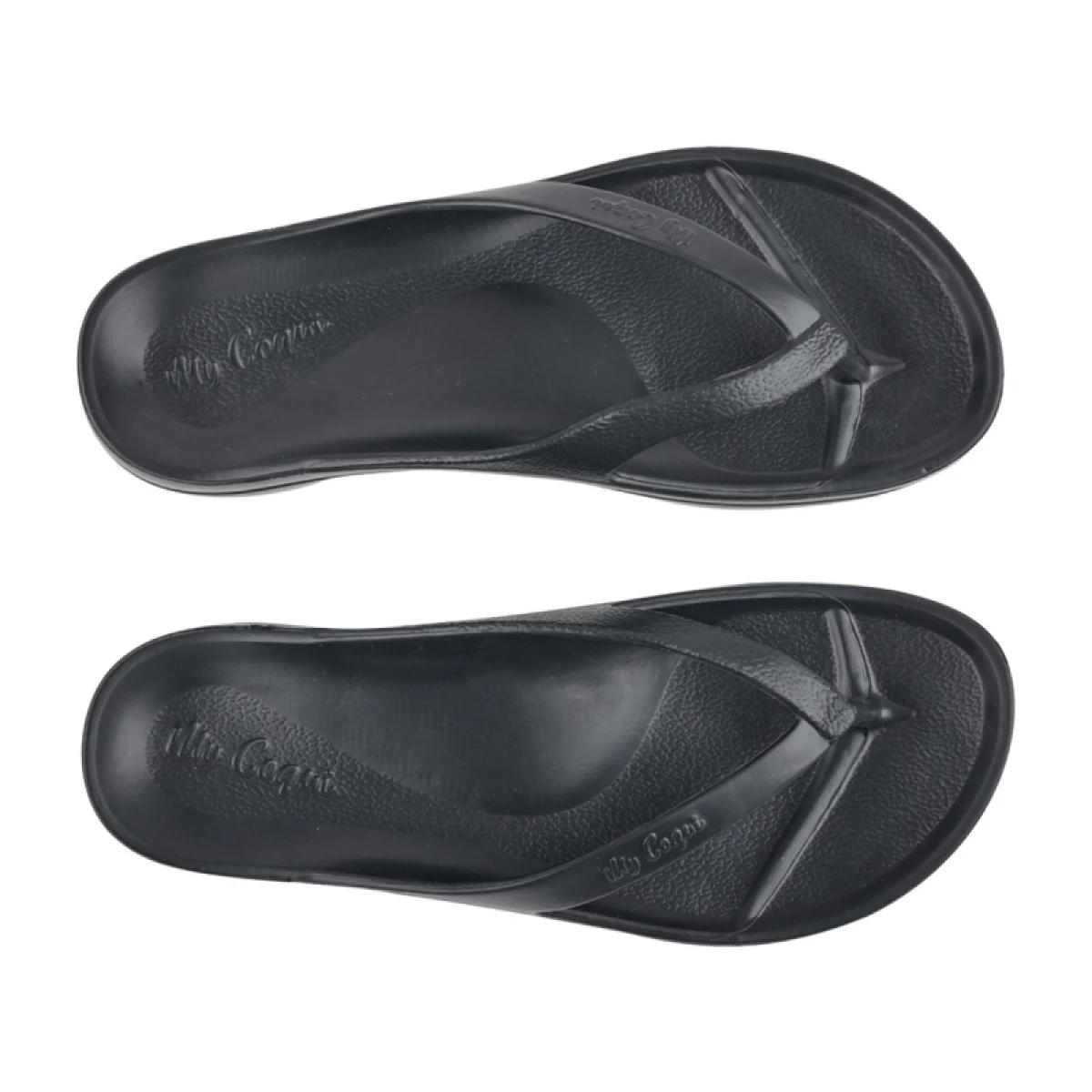 Dámske žabky (plážová obuv) COQUI Naitiri W metallic black · záber 3