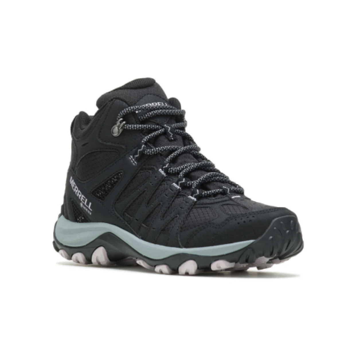 Dámska členková turistická obuv MERRELL Accentor 3 Sport Mid GTX Ws black · záber 1