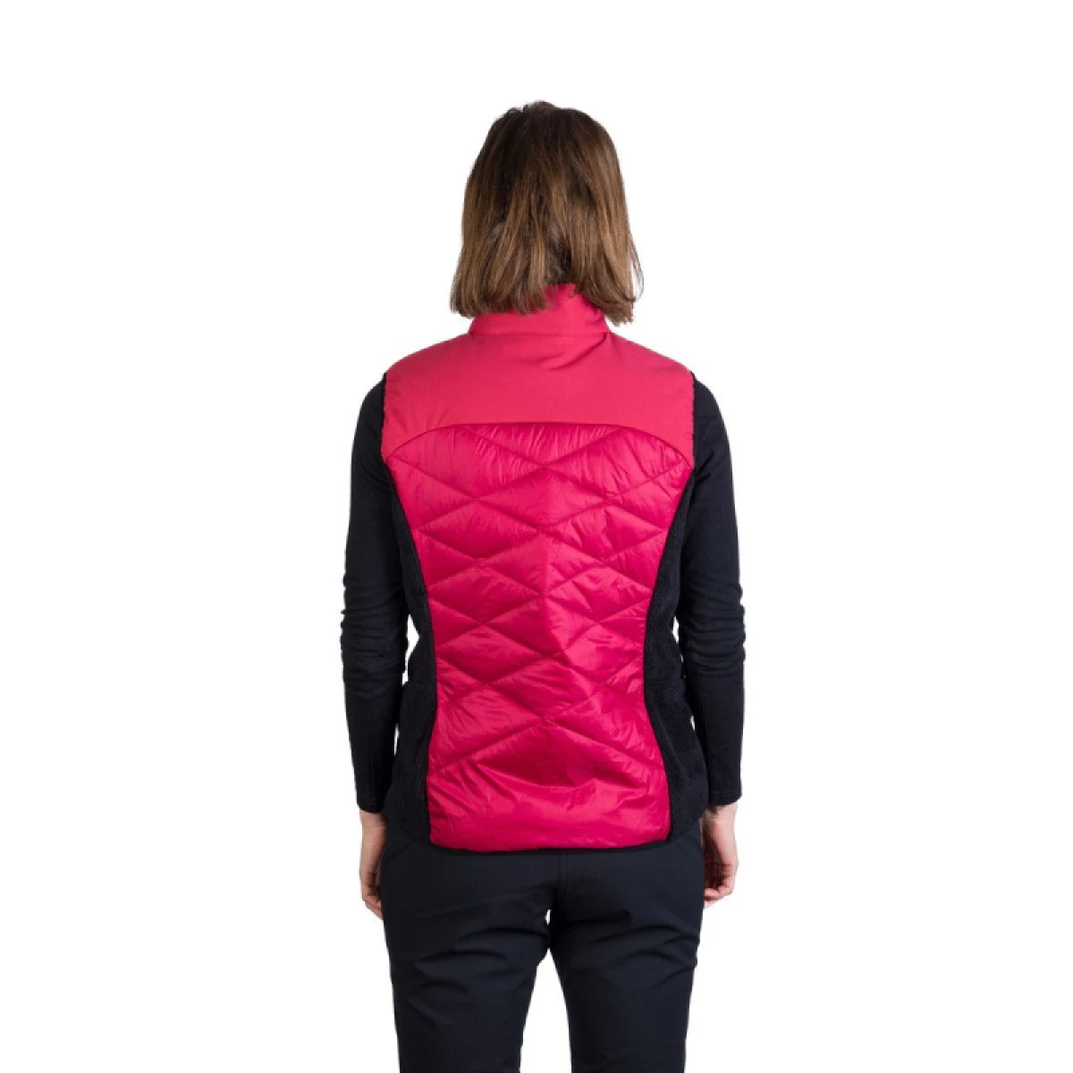 Dámska turistická vesta NORTHFINDER MARIANNE-577cherryblack · záber 4