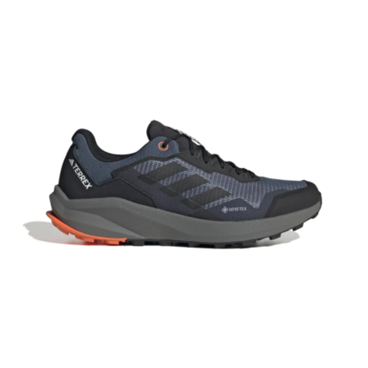Pánska bežecká trailová obuv ADIDAS Terrex Trailrider GTX wonder steel core black impact orange · záber 1