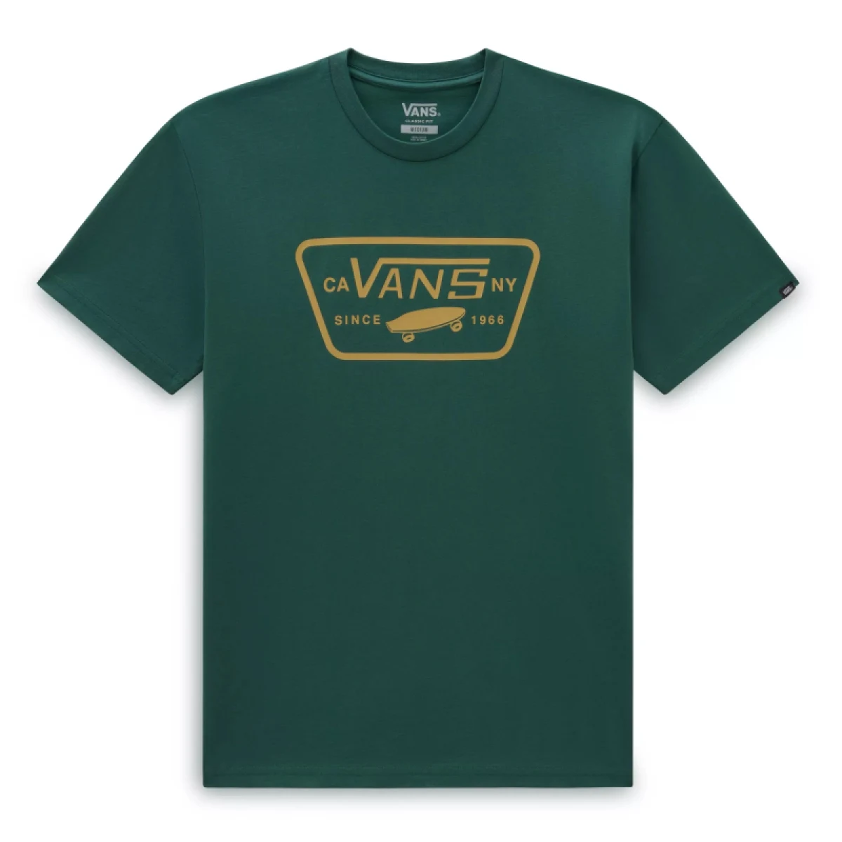 Pánske tričko s krátkym rukávom VANS MN FULL PATCH-BISTRO GREEN · záber 4