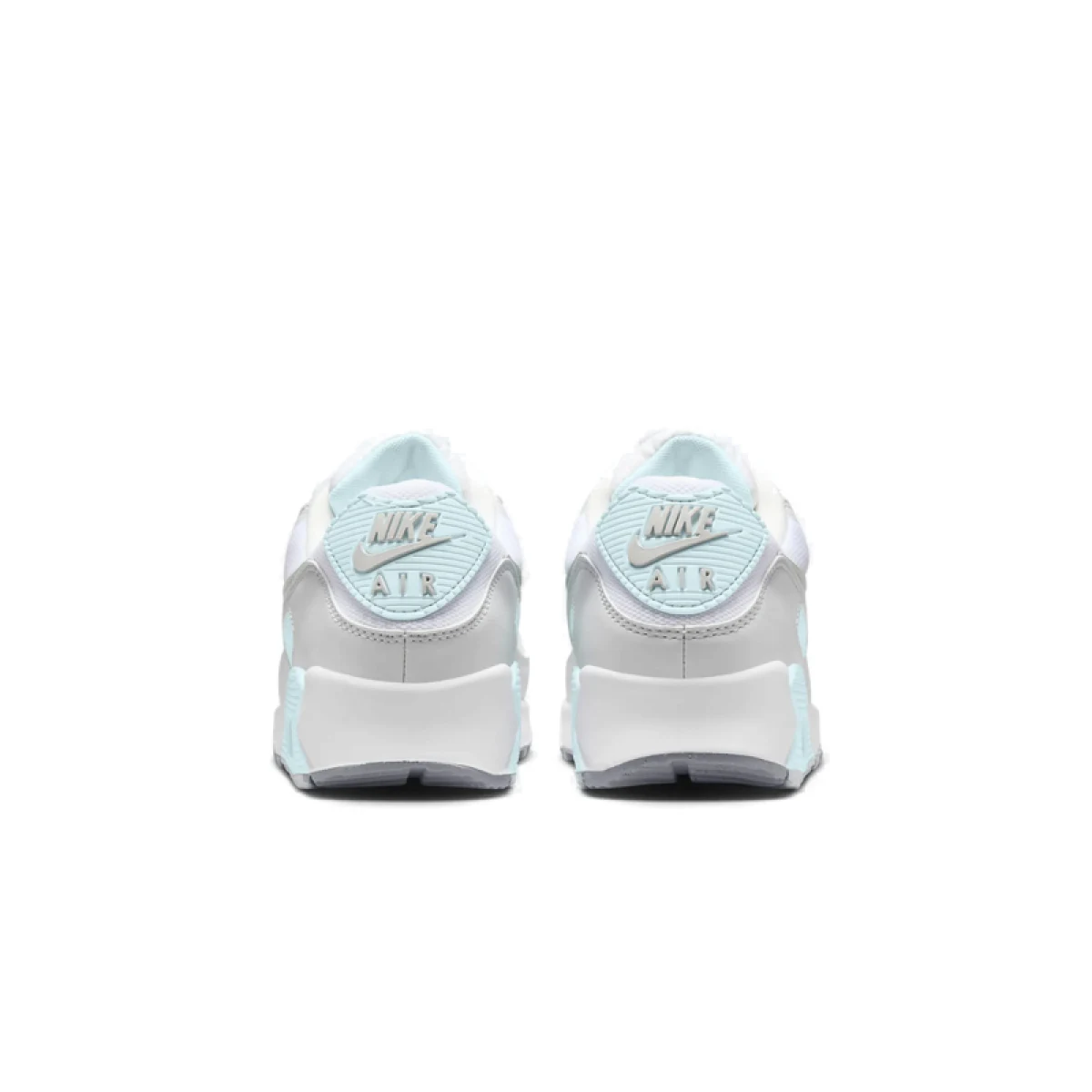 Dámska vychádzková obuv NIKE Air Max 90 white light silver glacier blue · záber 5