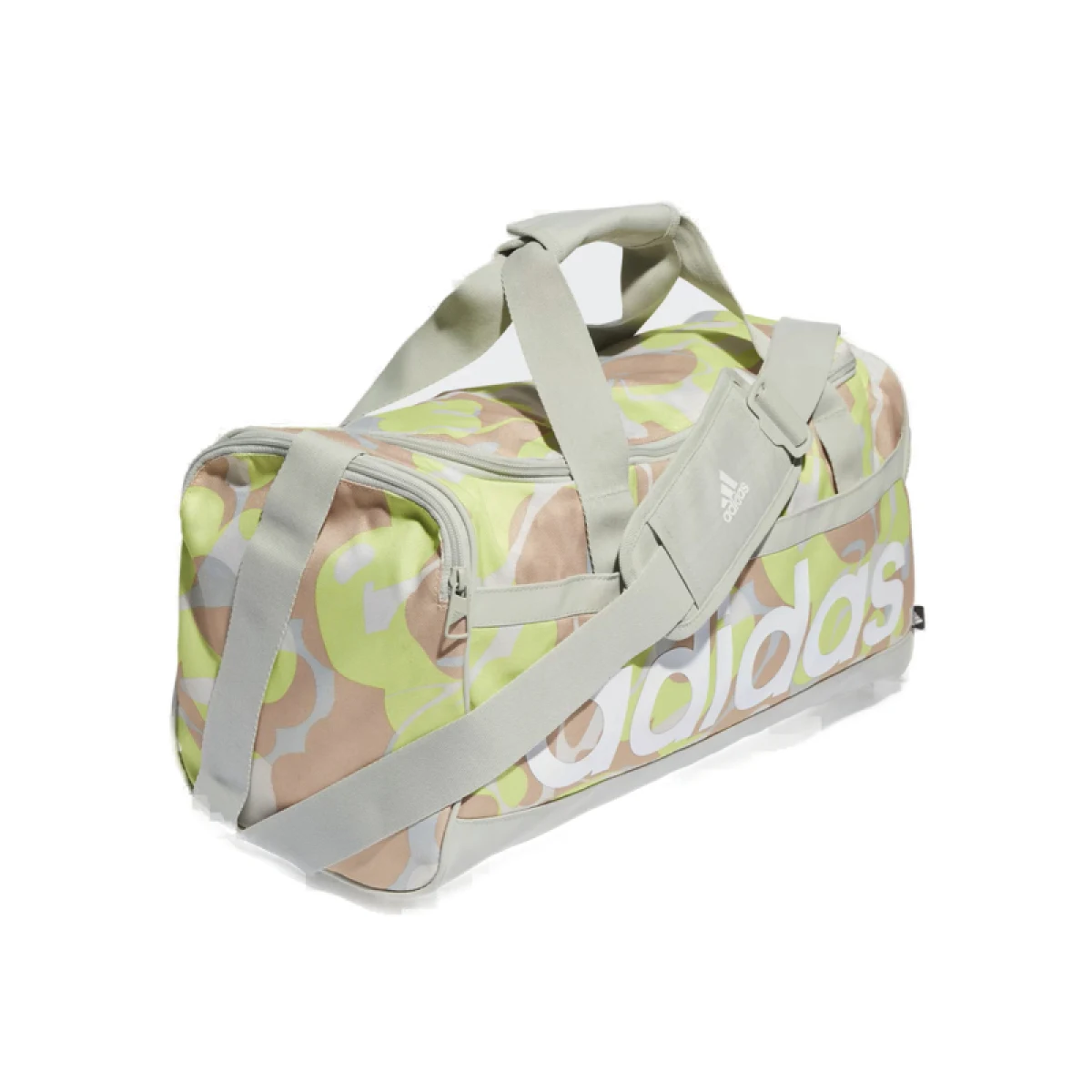 Dámska cestovná taška ADIDAS LIN DUF S GFW MULTCO WONSIL WHITE · záber 2