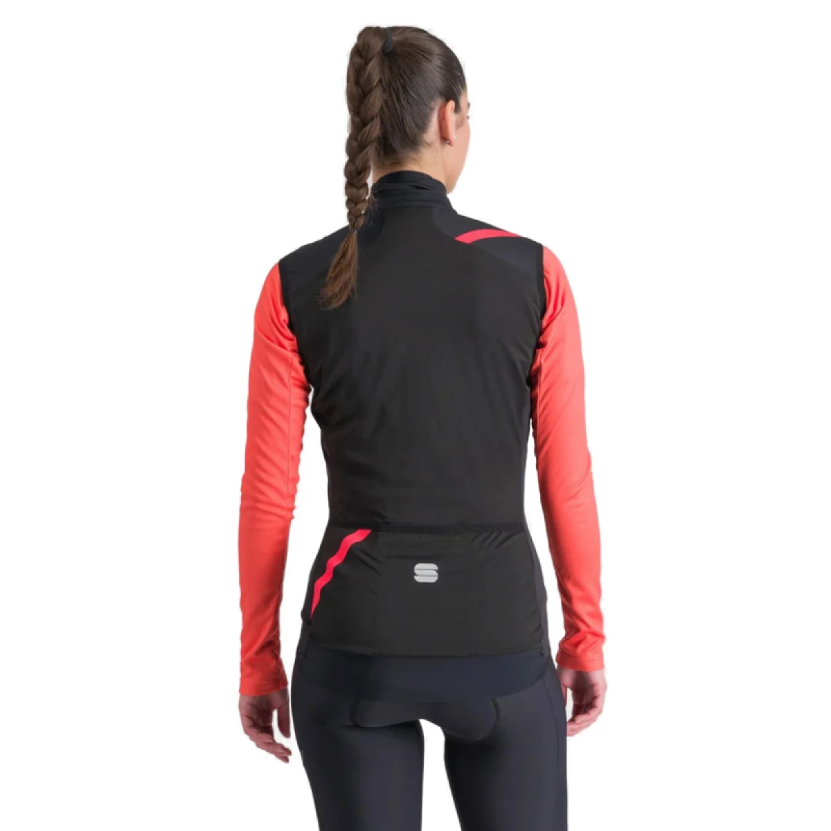 Dámska cyklistická vesta SPORTFUL Fiandre light norain w vest, black · záber 3
