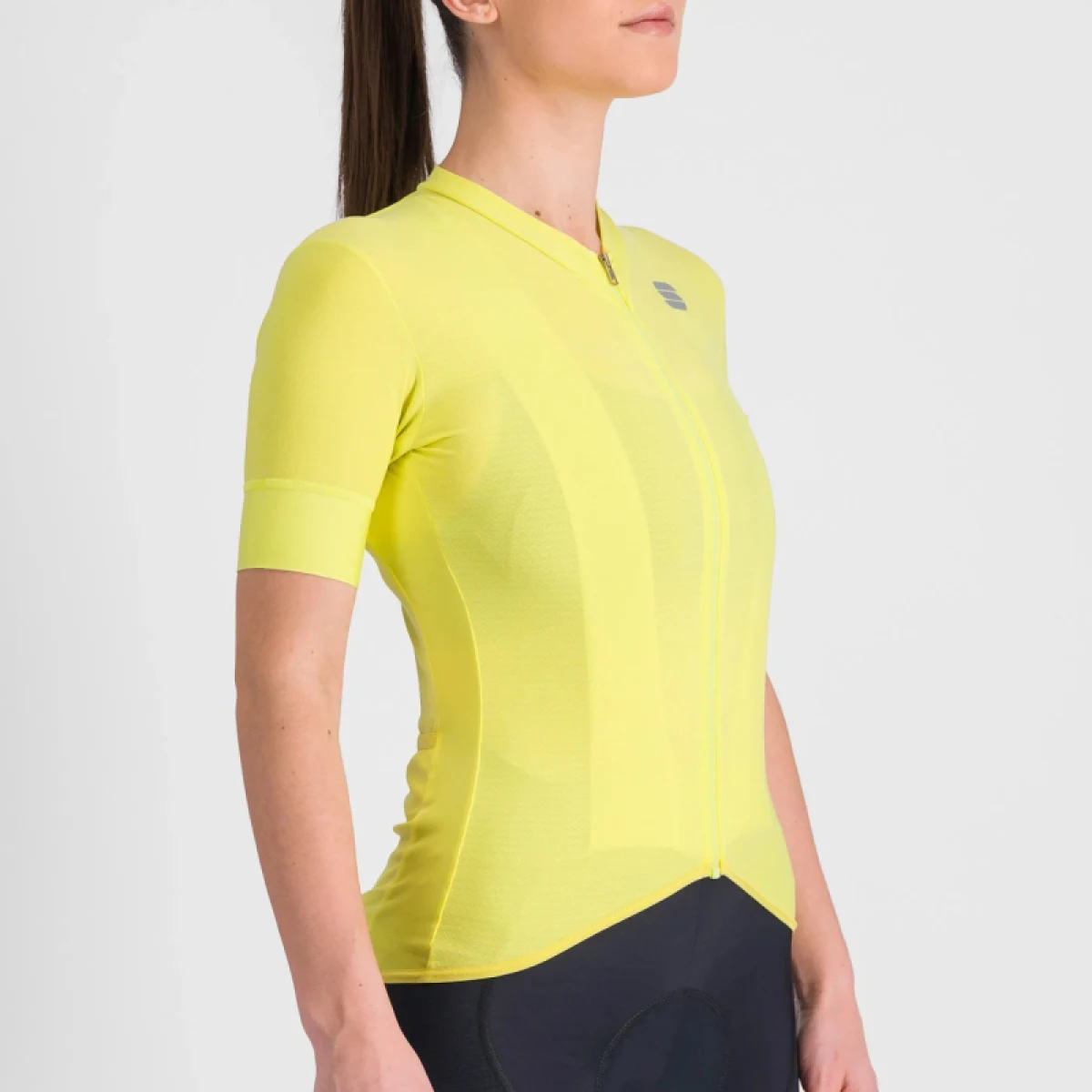 Dámsky cyklistický dres s krátkym rukávom SPORTFUL Monocrom w jersey, cedar · záber 4