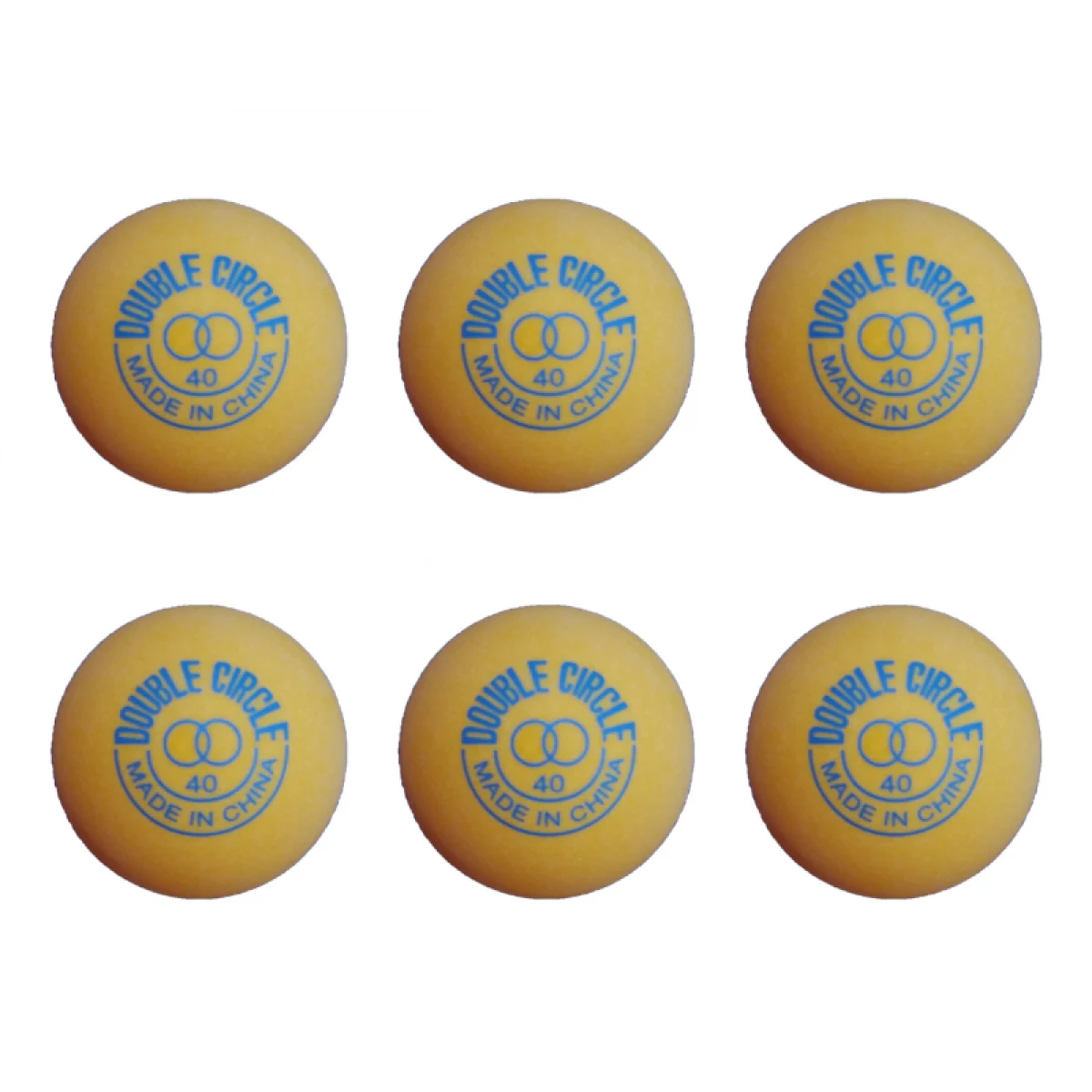Stolnotenisové loptičky DOUBLE CIRCLE 40mm T.T. Ball · záber 2