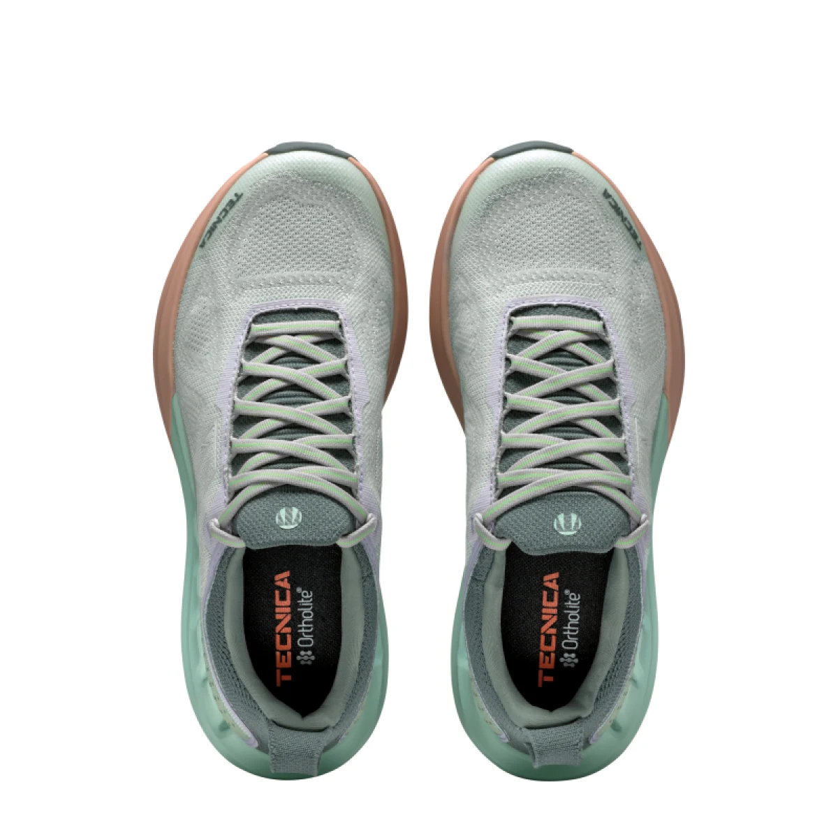 Dámska bežecká trailová obuv TECNICA Pyrox Xplore Ws, light grey dark green · záber 4