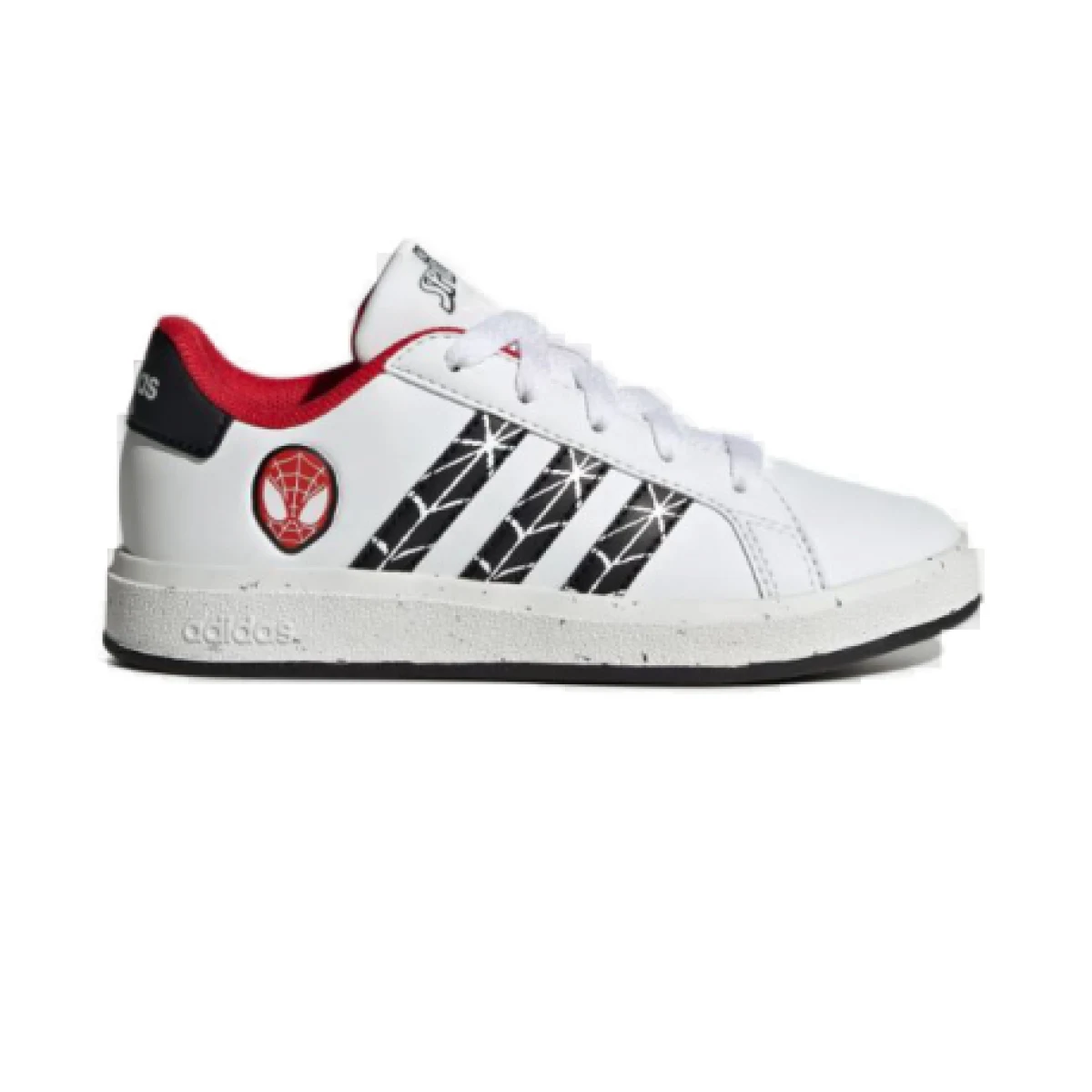 Chlapčenská rekreačná obuv ADIDAS Grand Court X Marvel Spider-man white core black scarlet · záber 1