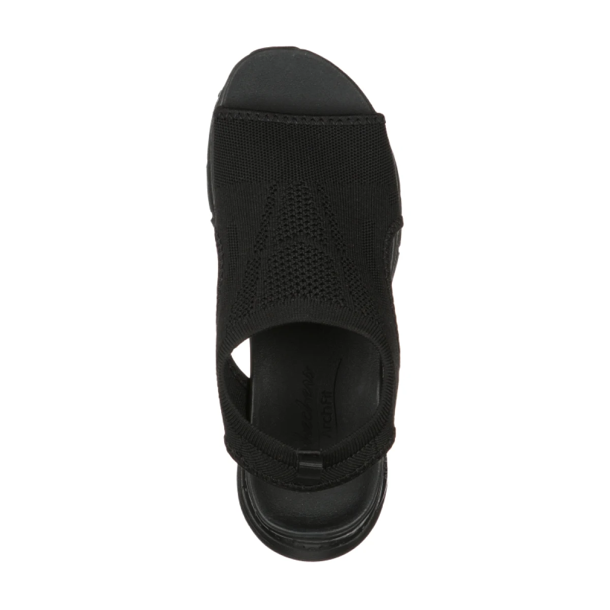 Dámske sandále SKECHERS Arch Fit City Catch W black · záber 4