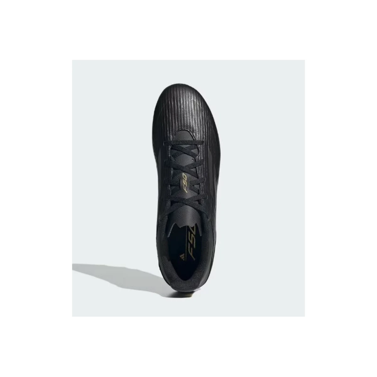 Pánske futbalové kopačky outdoorové ADIDAS F50 Club M FG core black iron metalic gold metalic · záber 4