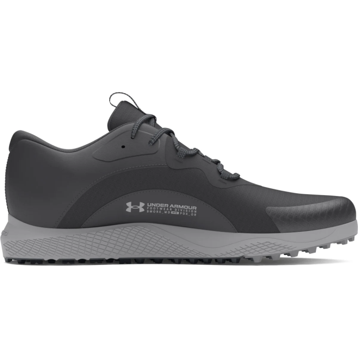 Pánske golfové topánky s hrotmi UNDER ARMOUR UA Charged Draw 2 SL black black mod gray · záber 3
