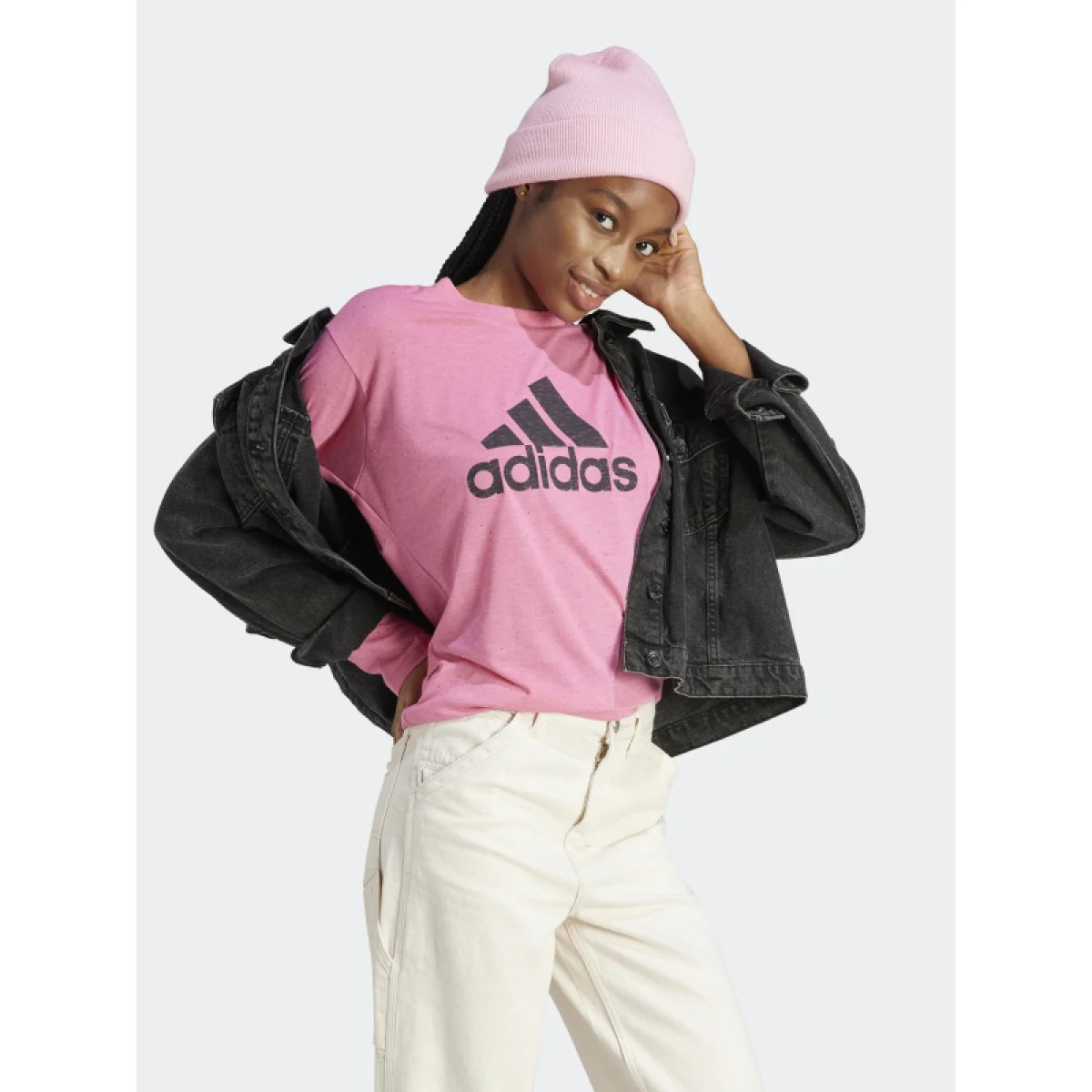 Dámske tričko s dlhým rukávom ADIDAS W WINRS 3.0 LS-IM2431-pink fusion · záber 4