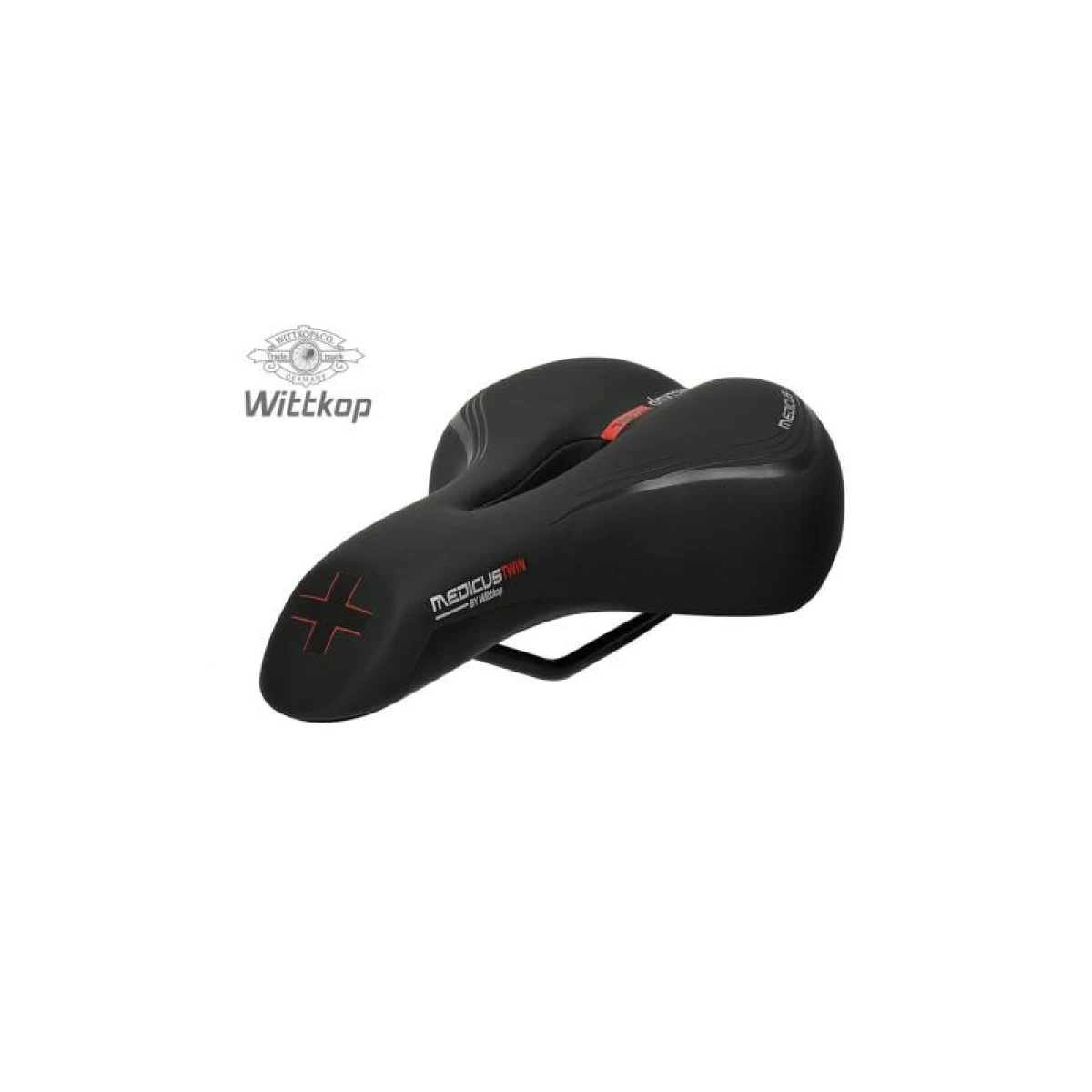 Sedlo na bicykel WITTKOP TWIN Medicus 1.0 Gel trekking · záber 2