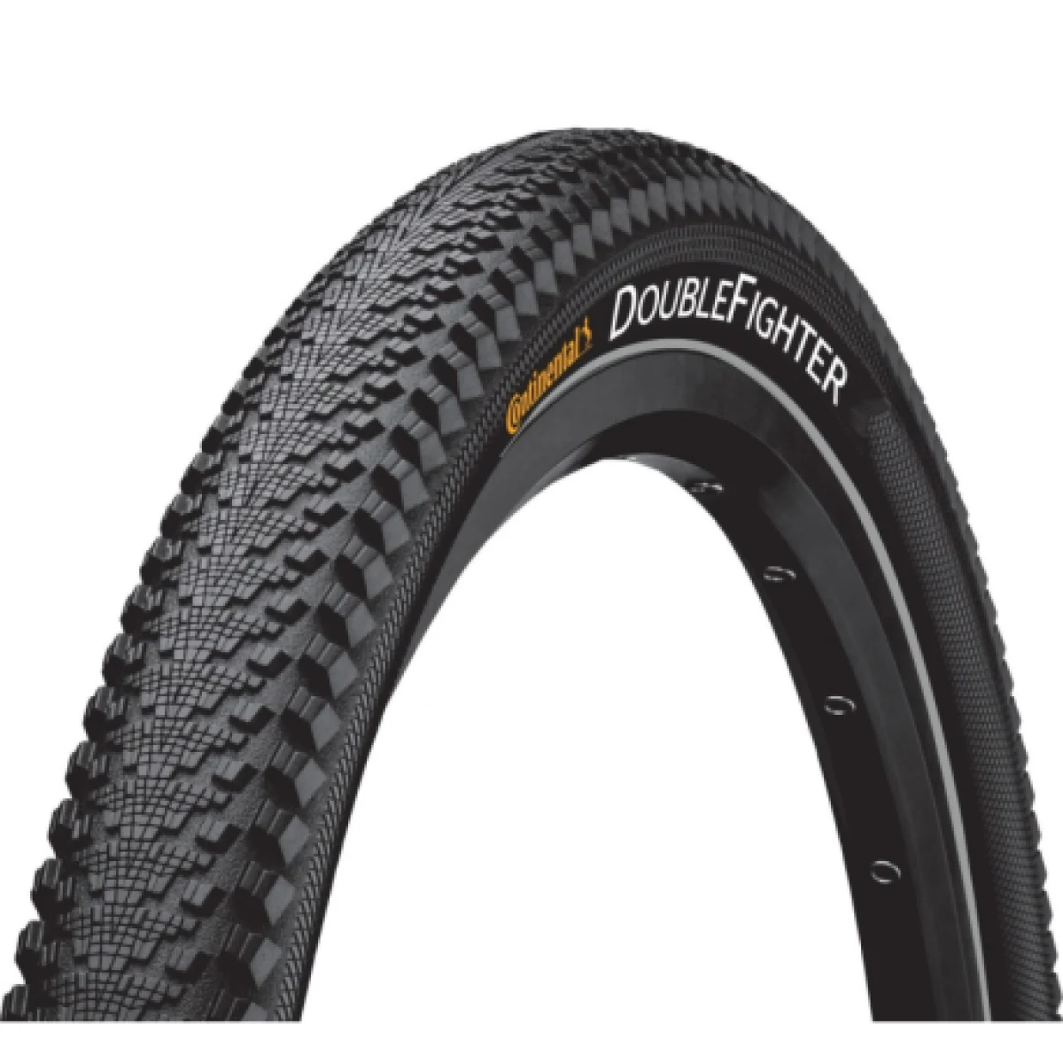 Plášť na bicykel CONTINENTAL MTB Double Fighter III [Reflex] 24x2.0 · záber 1