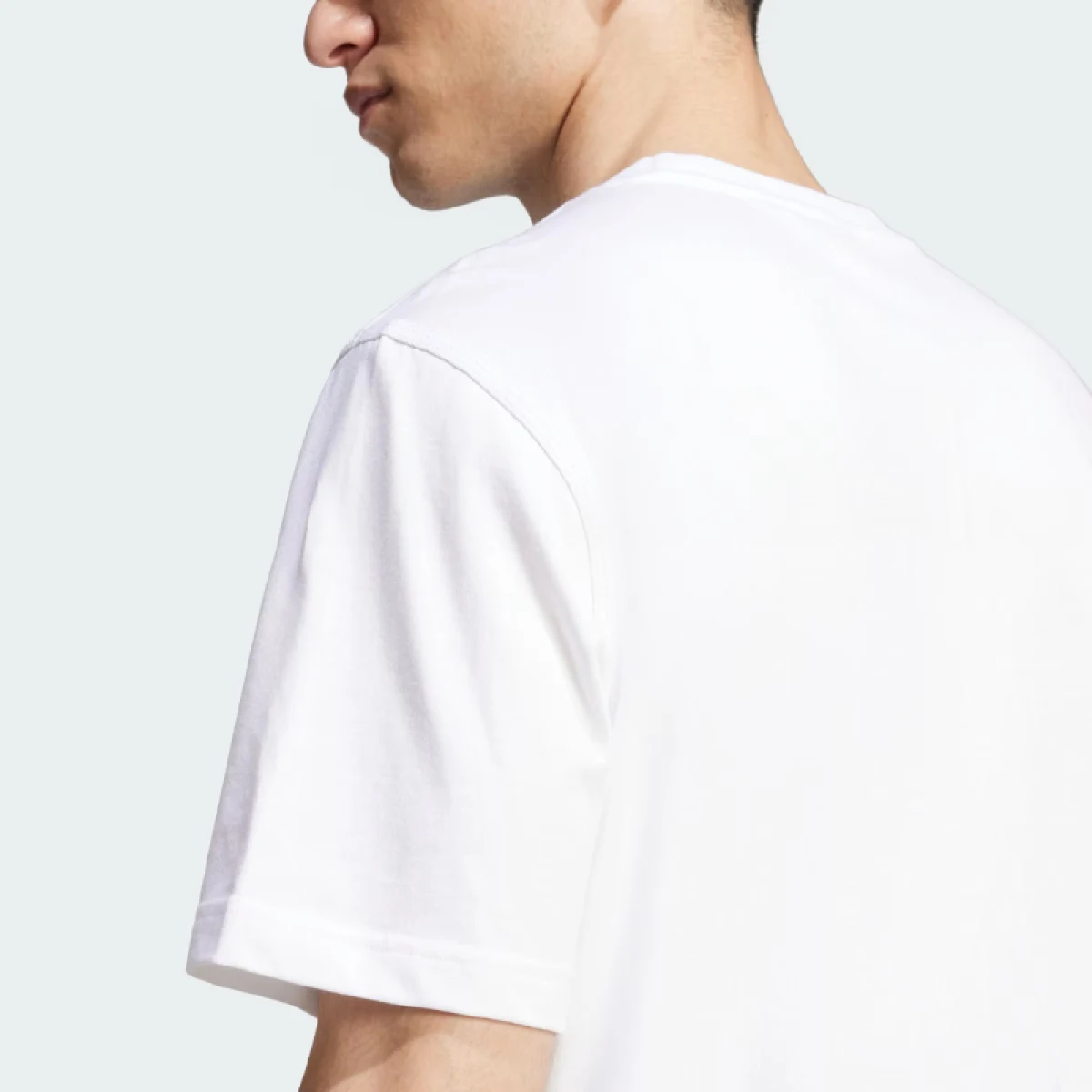 Pánske tričko s krátkym rukávom ADIDAS ORIGINALS TREFOIL ESS TEE-WHITE · záber 5