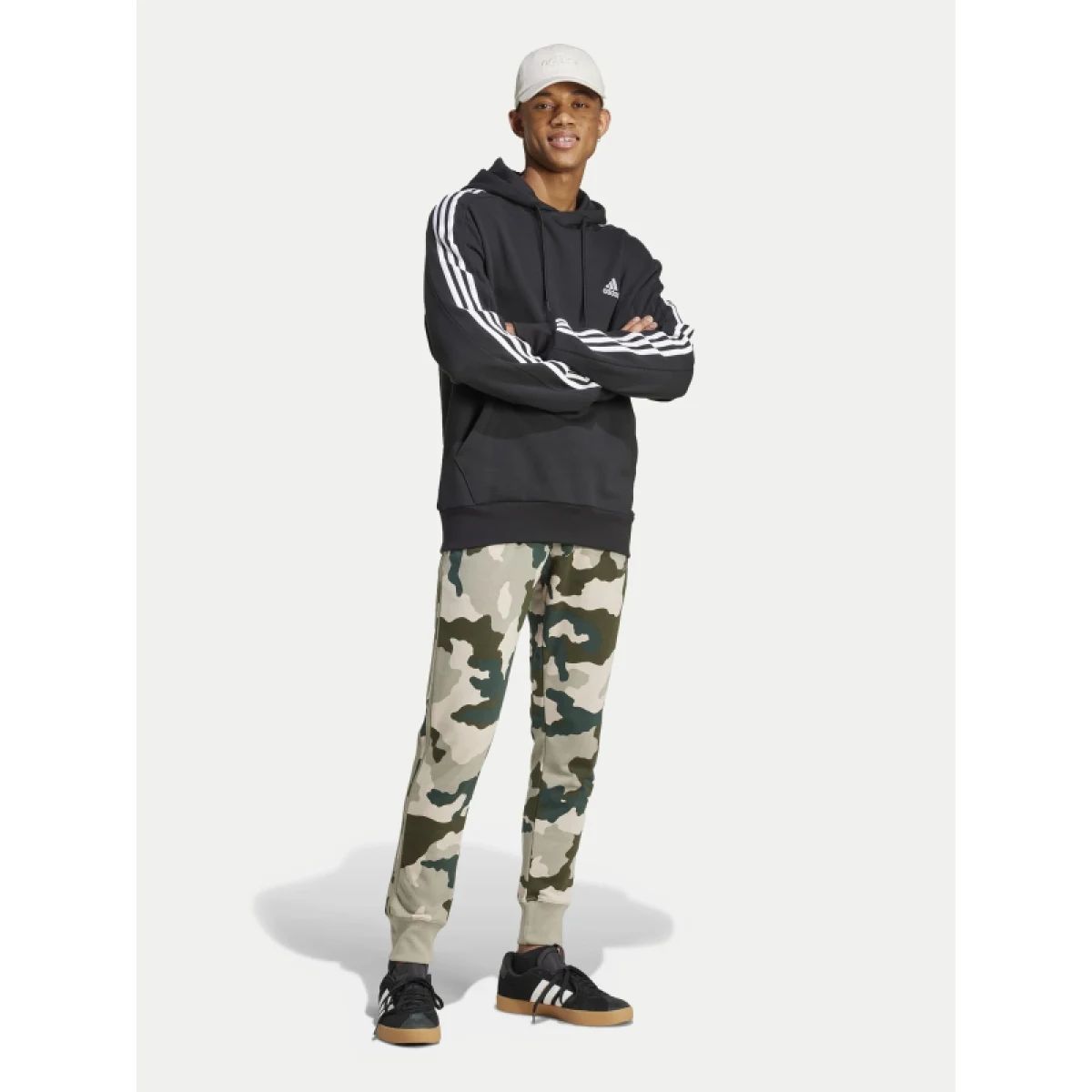 Pánske zateplené tepláky ADIDAS M CAMO PT-IV7384-Green · záber 4