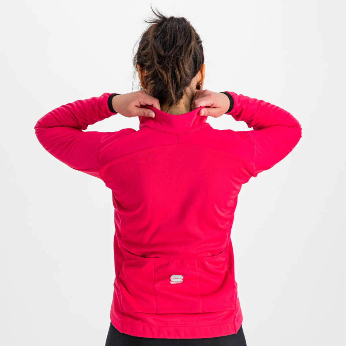 Dámska cyklistická bunda SPORTFUL Tempo w jacket, raspberry · záber 4