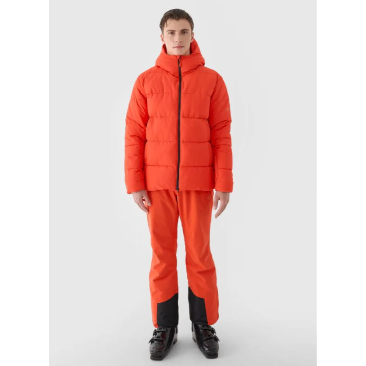 Pánska lyžiarska bunda 4F TECHNICAL JACKET-WAW24TTJAM580-62S-RED · záber 3