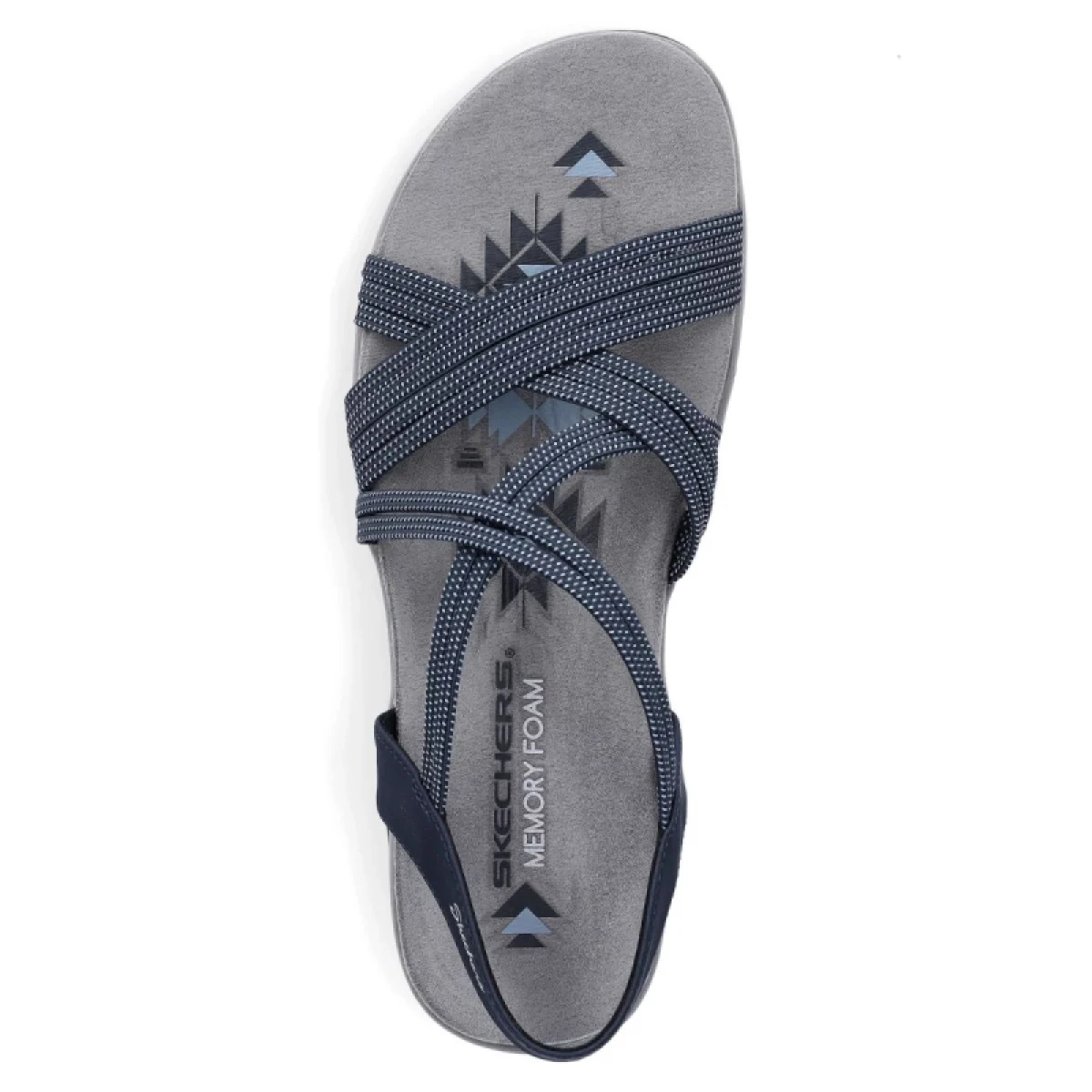 Dámske sandále SKECHERS Reggae Slim Turn It Up W navy · záber 5