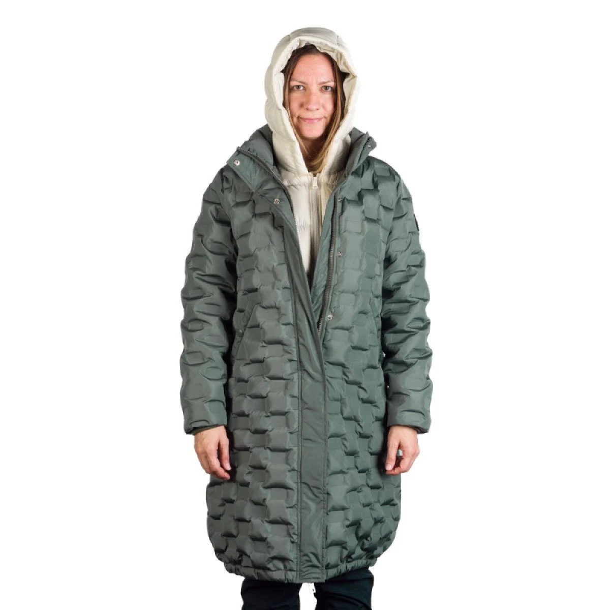 Dámska bunda NORTHFINDER LAURIE-300darkgreen · záber 2