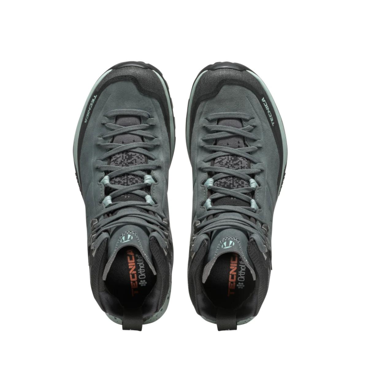 Dámska členková turistická celokožená obuv TECNICA Forge Hike MID GTX Ws, navy grey light blue · záber 5