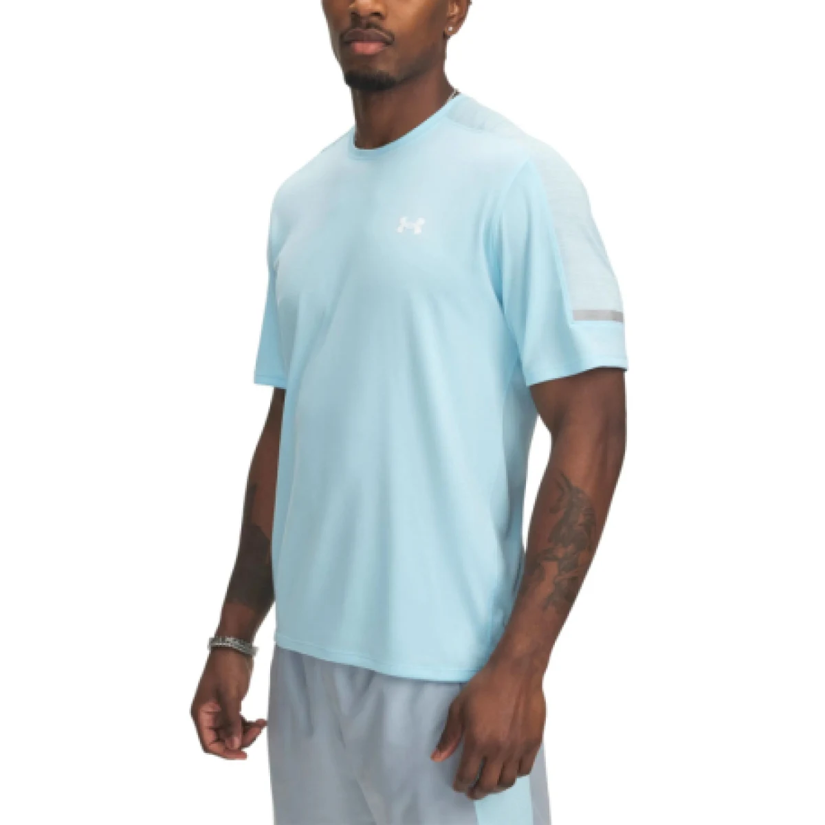 Pánske tréningové tričko s krátkym rukávom UNDER ARMOUR UA Tech Utility SS-BLU · záber 1