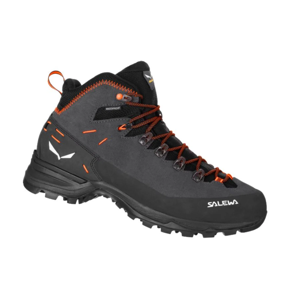 Pánska členková turistická obuv SALEWA Alp Mate Winter Mid PTX onyx black · záber 2