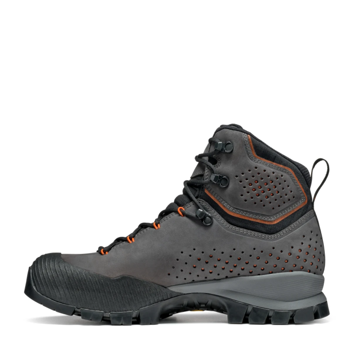 Pánska vysoká turistická celokožená obuv TECNICA Forge 2.0 GTX Ms, deep grey ultra orange · záber 3