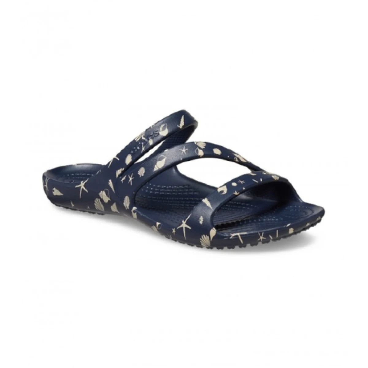 Dámske sandále CROCS Kadee II Shells Print Sandal W navy · záber 1