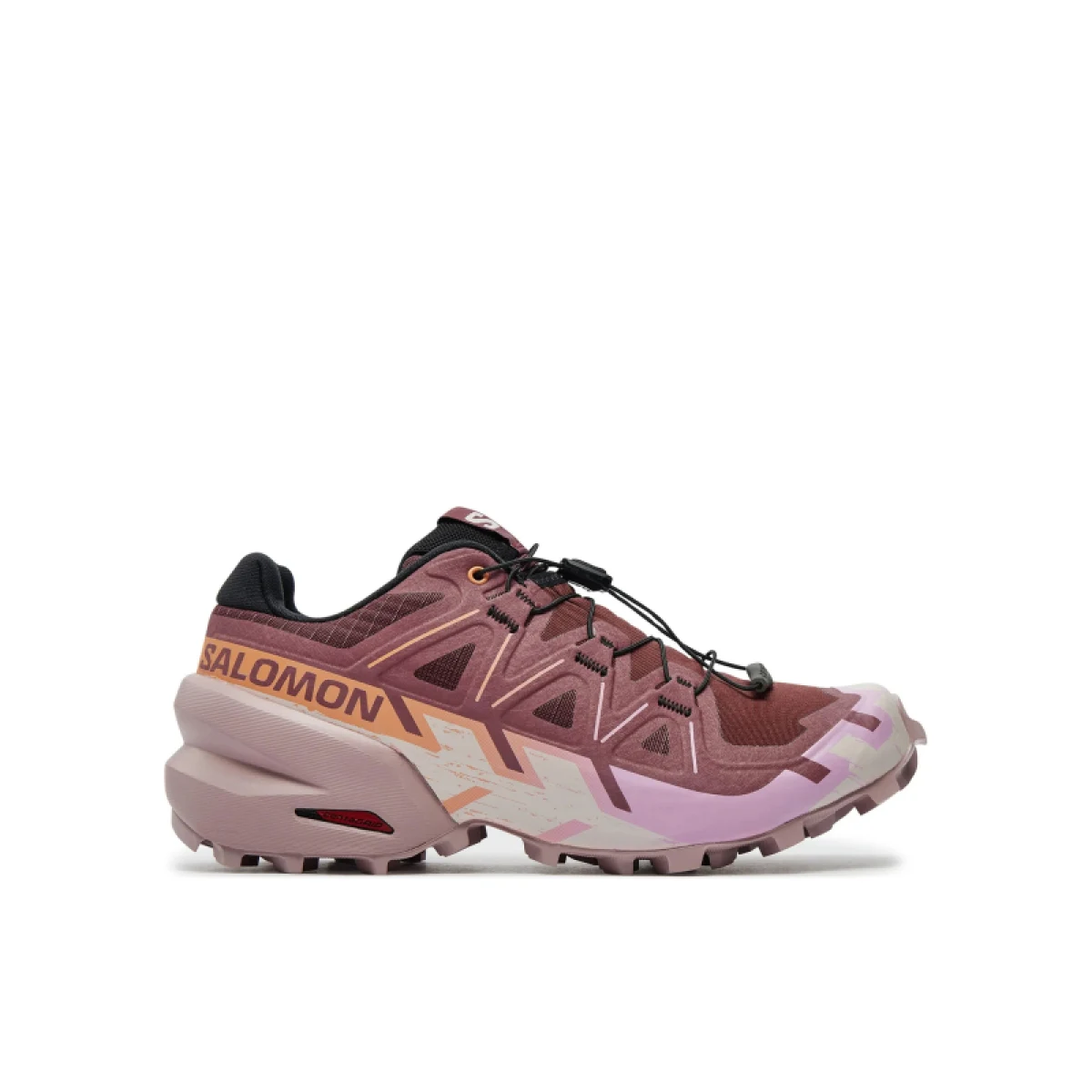 Dámska bežecká trailová obuv SALOMON Speedcross 6 catawba grape papaya deauville mauve · záber 2