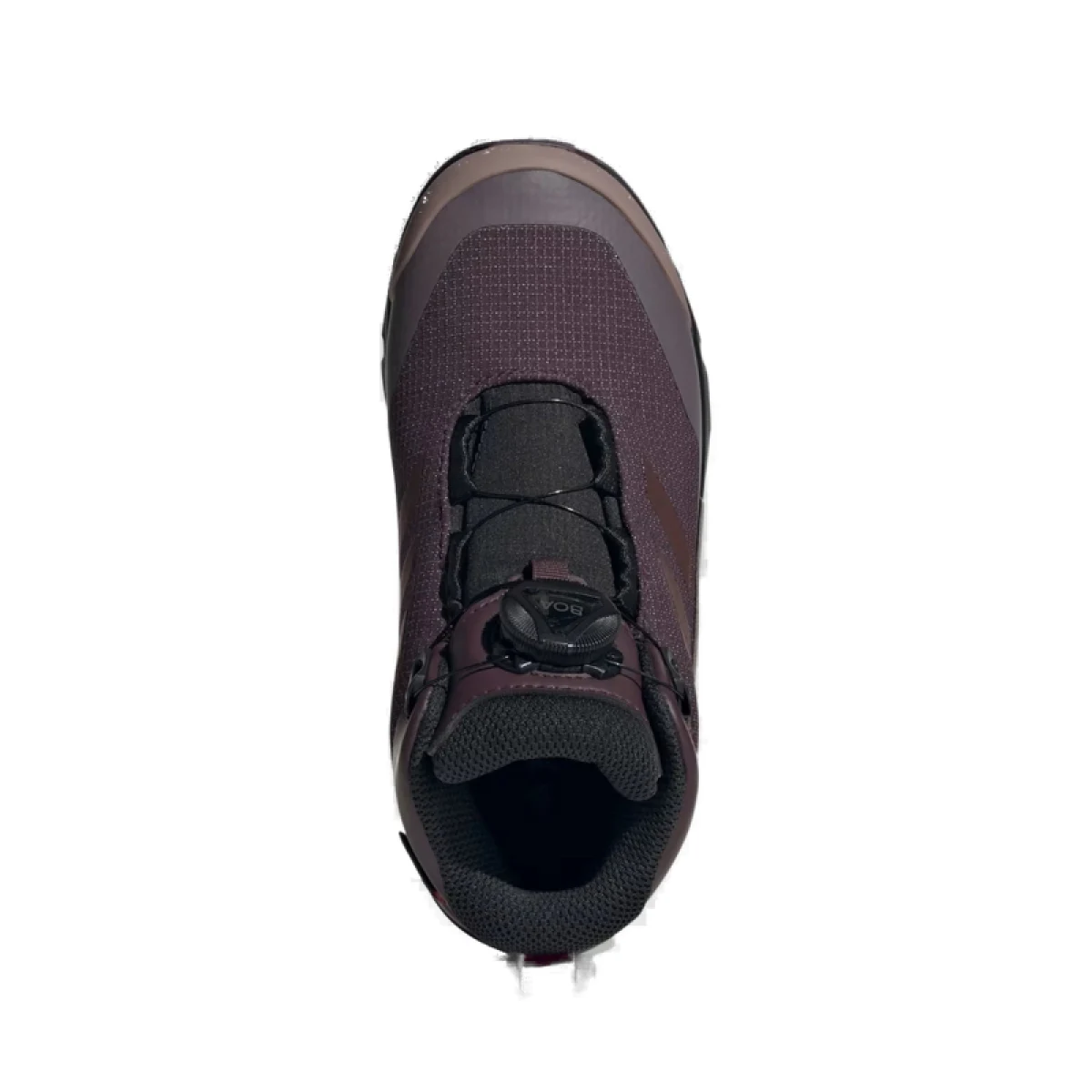 Dievčenské členkové zimné topánky ADIDAS Terrex Winter Mid Boa Rain.RDY shadow maroon red lilac · záber 5
