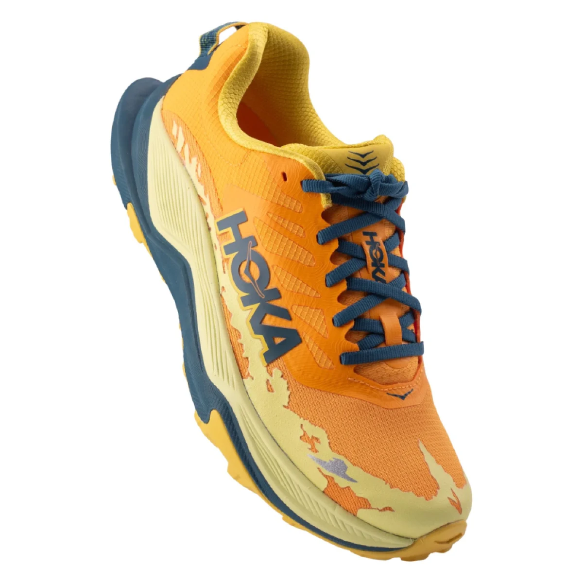 Pánska bežecká trailová obuv HOKA Torrent 4 sun coral blue twilight · záber 4