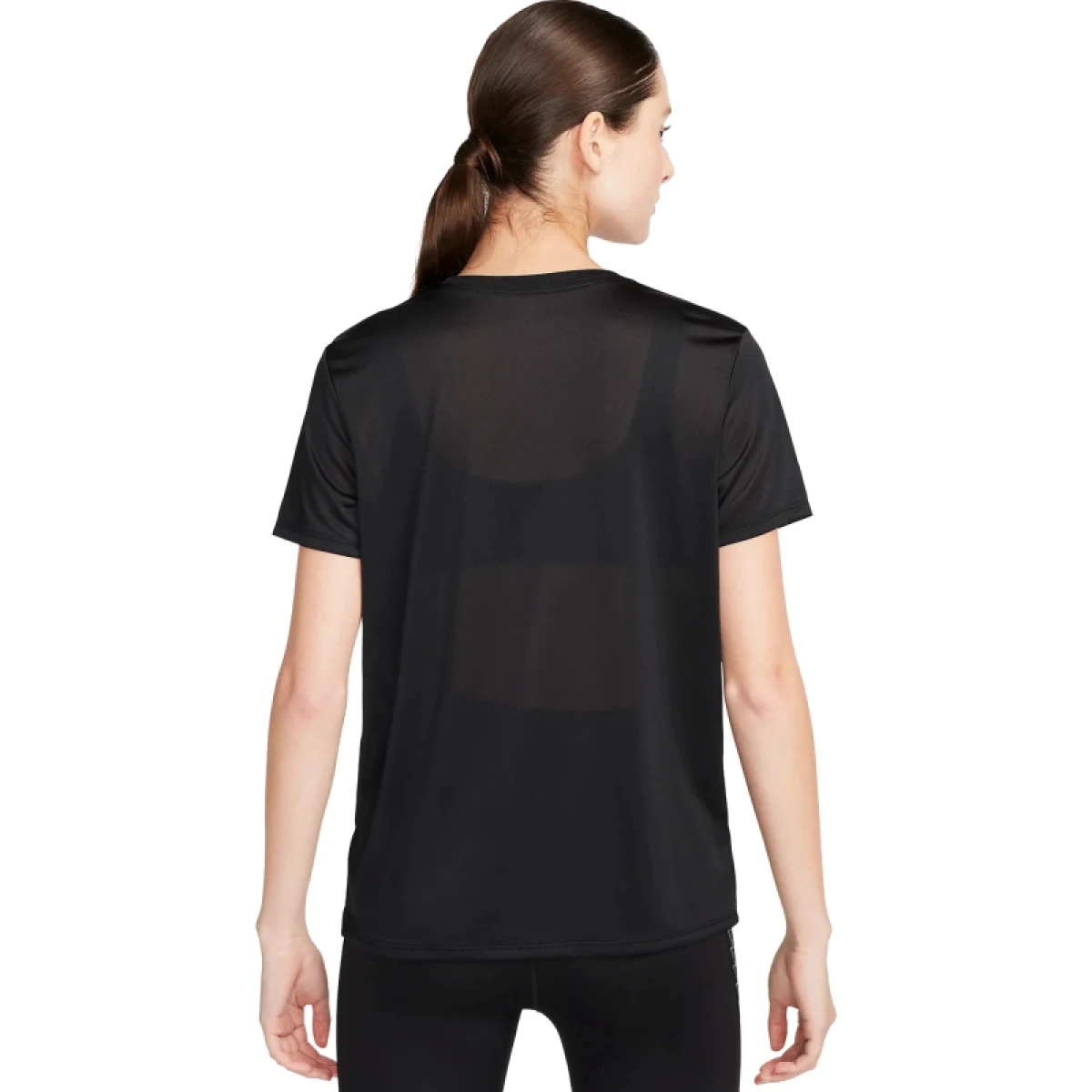 Dámske tréningové tričko s krátkym rukávom NIKE W NK DF TEE RLGND HBR-011 BLACK · záber 3