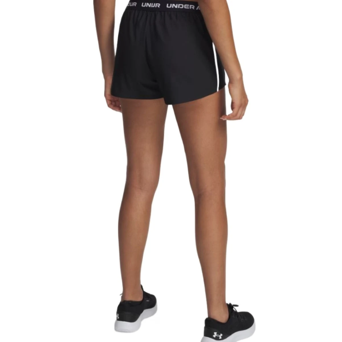 Dámske tréningové kraťasy UNDER ARMOUR Tech Play Up Shorts-BLK · záber 2